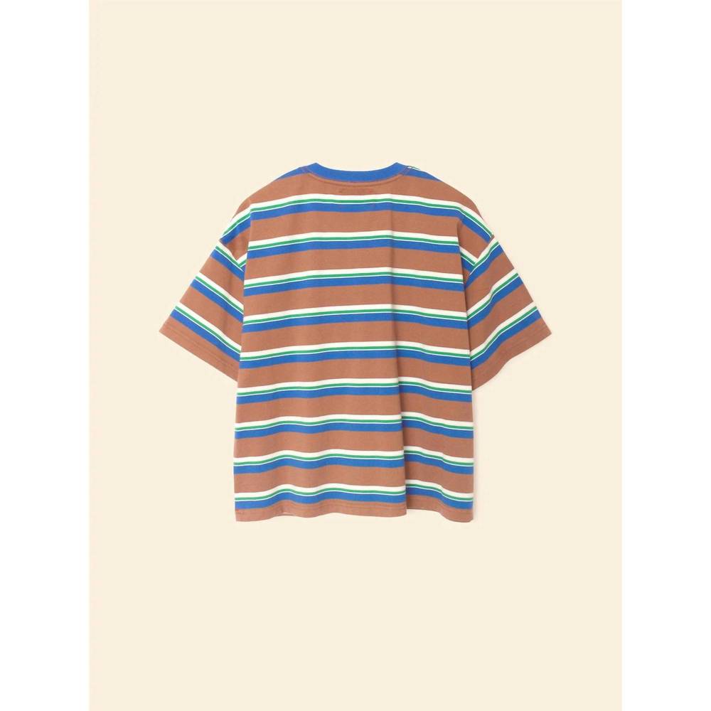 NEW XIRENA women's paulina striped top in mocha - Picture 7 of 7